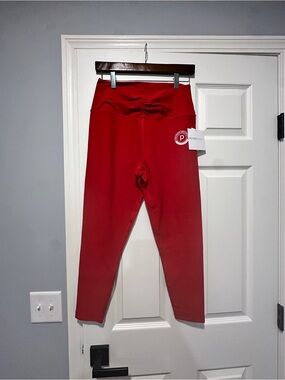 Pure Barre 25th anniversary cinched waist leggings